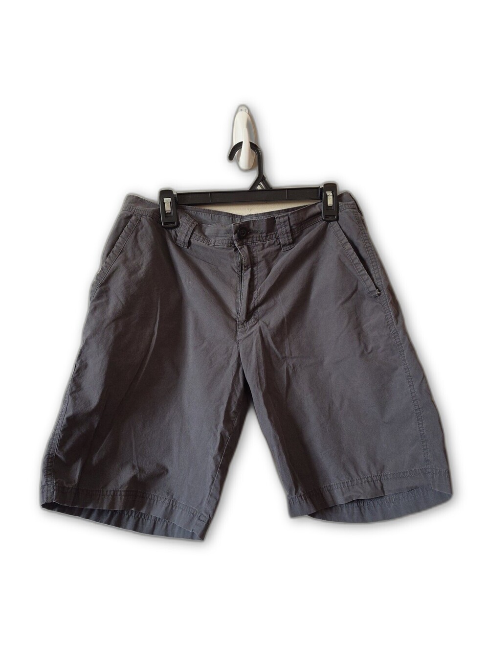 Columbia Men 32w, 10L Short Grey Washed Out Gray 100% Cotton
